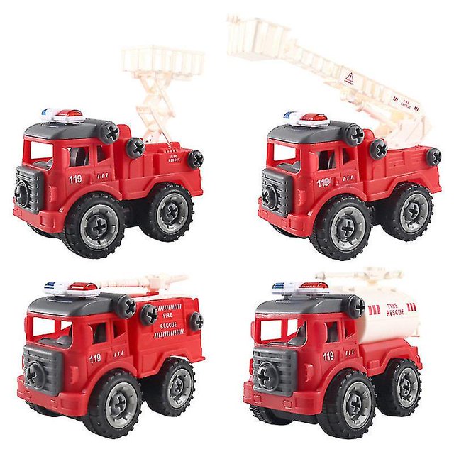 Tuercas de desmontaje de camiones Toy Engineering para niños con destornillador