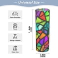 thumbnail image 2 of Iauyy plastic Vases Translucentfor for Flowers 11.8" ，Colorful Design, 2 of 6