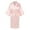 Pink, variant on Hvyesh Womens Lightweight Long Bathrobe Soft Kimono Spa Bathrobe Sleepwear Mid-Length Rob Ladies Long Sleeved Morning Robe Nightgown Homewear