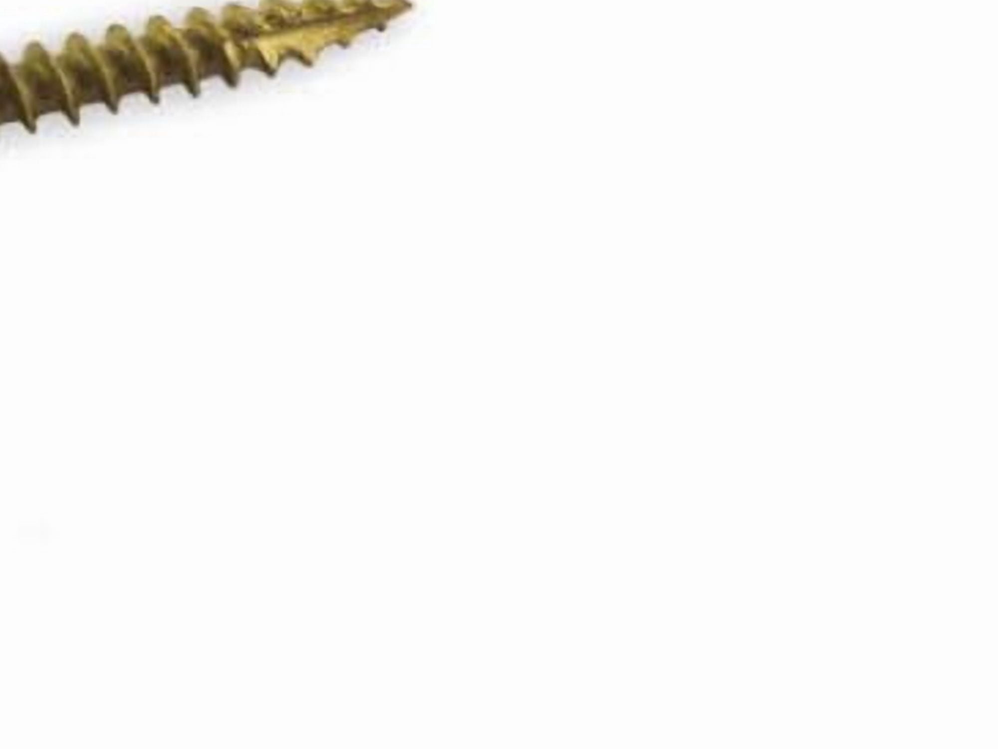 #7 x 2-1/2" Trim Head Wood Construction Screws, T10, 1LB NET WT. (Approx 135 pieces)