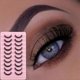 thumbnail image 1 of 10 Pair 3D Russian Strip Lashes False Eye Lashes Natural Look Short Eye Lashes False Lashes D Curl Wispy Eyelashes, 1 of 4
