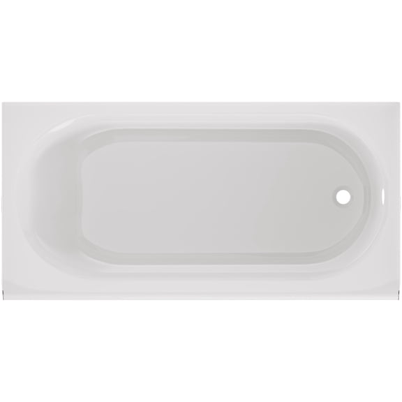 American Standard Bathing 1391.202 Princeton 60" Three Wall Alcove Enameled Steel Soaking
