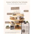 thumbnail image 3 of SenseFlow SF101S Smart Wi-Fi Waterless Ultrasonic Essential Oil Diffuser\u2013100% Plant-Based,120-Day Natural Air Freshener & Aromatherapy scent Diffuser Covers 100㎡ for Home,Hotel-Peach Star Aura, 3 of 6