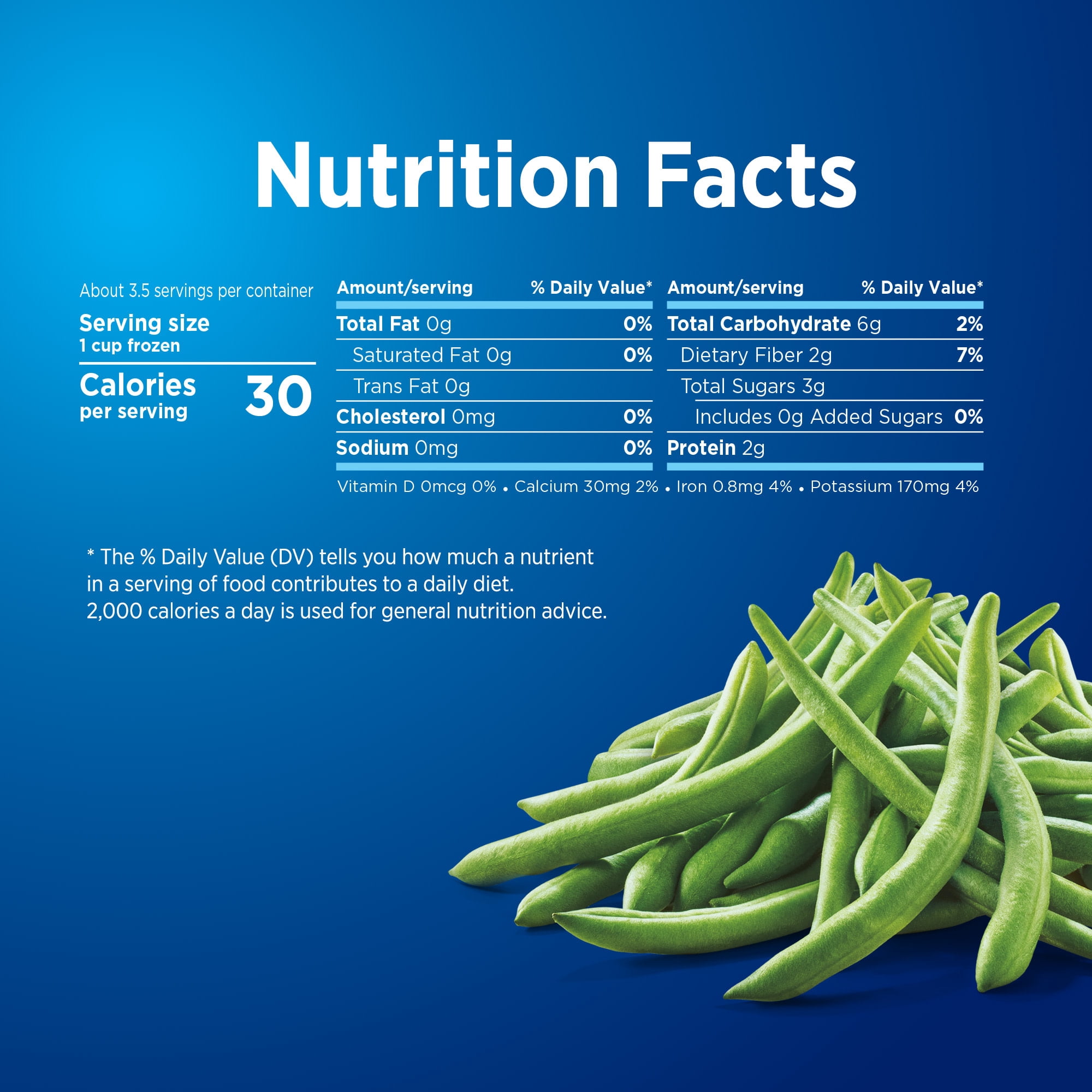 Birds Eye Steamfresh Whole Green Beans, Frozen Vegetables, 10.8 oz. Bag