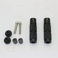 thumbnail image 4 of Almencla Black CNC Universal Motorcycle Anti Skid Footrests Foot Pegs Rests 10mm Dia., 4 of 8