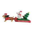 thumbnail image 2 of Adorno navideño inflable para jardín, 3 metros de diámetro, resistente a intemperie. Ideal para decorar fiestas navideñas., 2 of 9