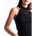 thumbnail image 2 of Blusa básica cuello halter Balam, 0088 (Negro) negro M, 2 of 3