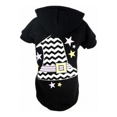 UPC: 0858342105033 | Pet Life ® LED Lighting Magical Hat Hooded Dog Costume Sweater w/ Included Batteries