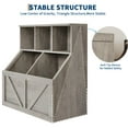 thumbnail image 6 of Kojooin Toy Storage Organizer and Kids Bookshelf, Toddler Toy Storage Cabinet with Toy Shelf, Toy Organizer and Kids Bookcases Fit for Playroom Bedroom Nursery Classroom School Kindergarten, 6 of 8