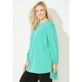 thumbnail image 3 of Catherines Women's Plus Size Liz&Me Keyhole Top, 3 of 4