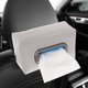 thumbnail image 1 of WASHWEPE Caja Organizadora De Pañuelos En Cuero Gris Compatible Con Visores Y Camiones, 1 of 8