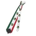 thumbnail image 6 of Mexico-Flag Tie For Men Funny Neckties Fashion Gentleman Soft Comfortable Ties, 6 of 7