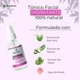 thumbnail image 2 of Tónico Facial Hidratante De Rosas Con Nopal + Aloe Vera 60ml Neuderma Naturalcare Tónico Facial, 2 of 2
