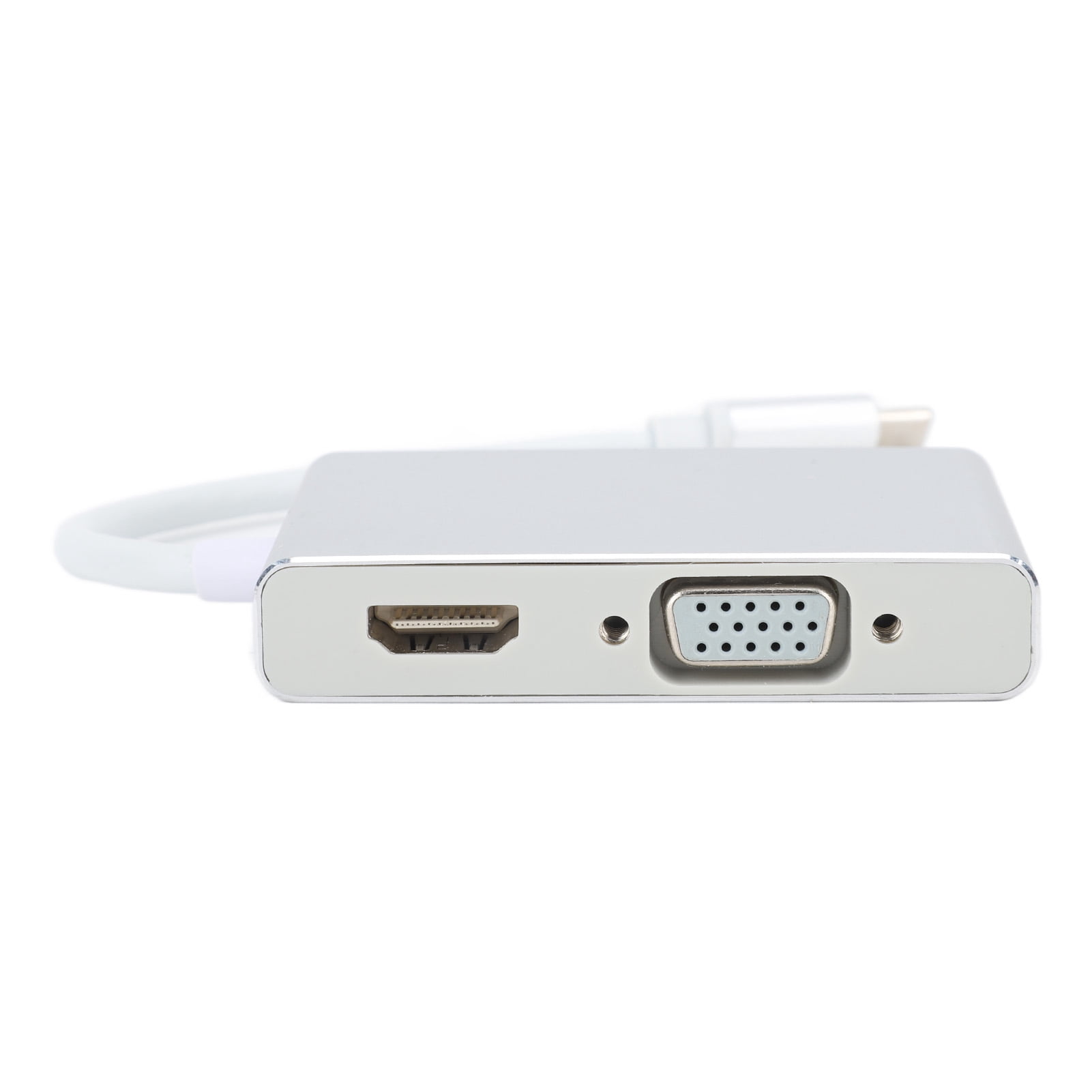 M Buder USB C Hub Portable 5 in 1 Type C to USB Multi Port Adapter Splitter 15 cm / 5.91 in Silver