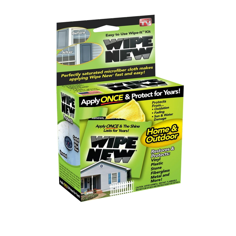 Wipe New, Easy To Use WipeIt Kit For Home And Outdoors