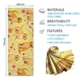thumbnail image 2 of Golden Retrievers and Pioneer Flower Hot Yoga Mat Towel Non Slip for Hot Yoga - Quick-Drying Yoga Mat Cover with 4 Corner Pockets with Travel Bag - Hot Yoga Towel Non Slip 70"x26", 2 of 6