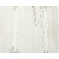 thumbnail image 1 of Ahgly Company Machine Washable Indoor Rectangle Contemporary Dark White Beige Area Rugs, 4' x 6', 1 of 7
