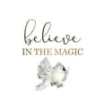 thumbnail image 2 of Kimberly, Allen 15x15 White Modern Wood Framed Museum Art Print Titled - Believe in the Magic, 2 of 4