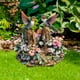 thumbnail image 3 of Estaca de colibrí para jardín | Tapón de tierra acrílico 2D para decoración de exteriores | Diseño de castillo para jardín, ideal para patios y jardines, 3 of 4
