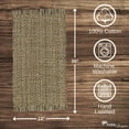 thumbnail image 3 of Park Designs Tweed Expresso Table Runner 36'' L, 3 of 5