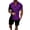 Purple, variant on Vedolay Mens Short Outfit Casual 2 Piece Outfits for Men Shorts Sleeve Shirts and Shorts Suit,Purple M