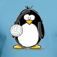 thumbnail image 3 of CafePress - Volleyball Penguin Fitted T Shirt - Fitted T-Shirt, Vintage Fit Soft Cotton Tee, 3 of 4