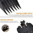 thumbnail image 4 of Shoyisenka 10 Pcs Hair Clipper Guards, 10 Sizes Guards Combs, Professional Hair Clipper Card Comb Fitting Replacement, Compatible with Most Hair Clippers, for Adults, Children, Pets, 4 of 7