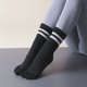 thumbnail image 3 of Calcetines de yoga, calcetines antideslizantes con agarres, calcetines de barra de ballet y pilates para mujer, 3 of 5