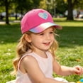 thumbnail image 6 of PEASKJP Baby Ball Cap Baby Baseball Cap Toddler Baseball Hat Baby Ball Cap Toddler Hats for Boys Girls Cotton Infant Caps Kids Trucker Hat,Size 2-7 Years, 6 of 9