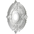 thumbnail image 4 of Ekena Millwork 16"OD x 3 1/2"ID x 1"P Attica Thermoformed PVC Ceiling Medallion (Fits Canopies up to 5 5/8"), Metallic Charcoal, 4 of 10