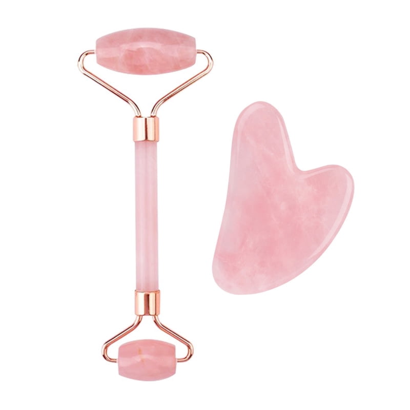 skin gym rose quartz vibrating lift & contour beauty roller Gift your skin this Christmas with our Rose Quartz Vibrating Beauty Roller  🎁 Works to tone, lift, and sculpt your face. ✨ Treat yourself to some  self-care and roll your way to main image 1