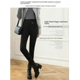 thumbnail image 6 of New Autumn And Winter Pants High Waist Leggings Large Size Women's Pants Stretch Casual Pants Plus Velvet Warm Pants 3XL, 6 of 9