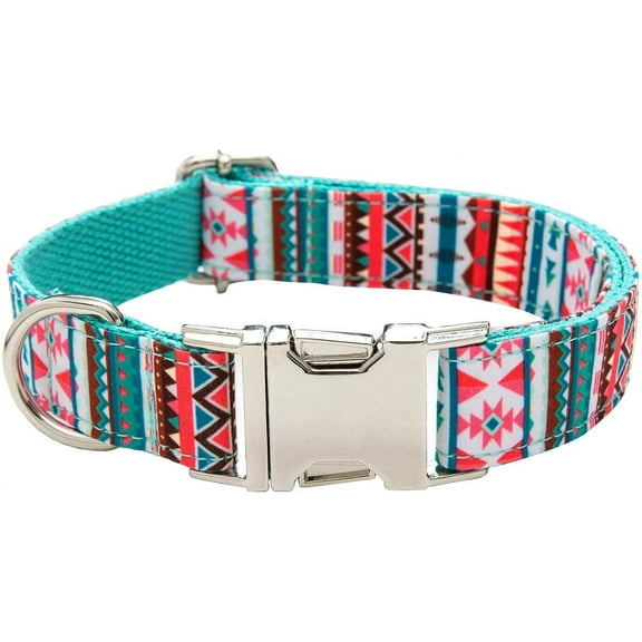 Dog Collar for Girl Dogs,Puppy Dog Collar Cute Elegant Sturdy Girl Dog Collars with Safety Metal Buckle Adjustable Dog Collar Pet Collars for Puppy Small Medium Large Dogs(L)