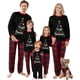 thumbnail image 2 of OAKFashion Pijamas navideños para la familia, pijamas navideños, pijamas a juego para la familia, conjunto de ropa de dormir, pijamas navideños de alce, 2 of 3