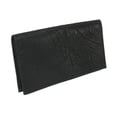 thumbnail image 3 of Boston Leather Textured Bison Leather Checkbook Cover Wallet, 3 of 4