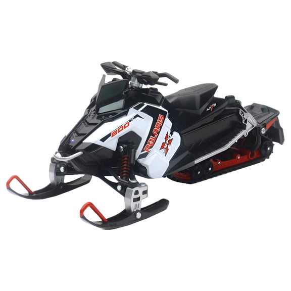 NewRay Polaris 800 Switchback Model Snowmobile, 1/16 Scale, White
