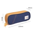 thumbnail image 2 of Large Capacity Pencil Case Pencil Pouch Portable Large Storage Pencil Bag - blue, 2 of 5