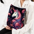 thumbnail image 6 of Unicorn Velvet Throw Pillows Set of 2 - Decorative Pillows with Unique Patterns for Sofa Couch Bed - Pillow Covers - Available in 16x16, 18x18, 20x20 Inches, 6 of 6