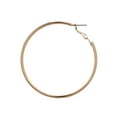 thumbnail image 3 of Time and Tru Adult Women's Gold Tone Metal Hoop Earring, 3 of 5