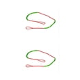 thumbnail image 1 of Advancent Accesorios de lazo CRS 004c de 26,5 pulgadas, ayuda de cuerda de Multicolor, ligero, de vuelo rápido, resistente a la abrasión, rojo y verde 2piezas, 1 of 6