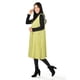 thumbnail image 2 of Chaleco largo tipo gamuza Roman Fashion /Juvenil, 3905 (Verde lima) verde lima Unitalla, 2 of 5