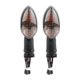 thumbnail image 2 of 2 luces de señal de giro fáciles de instalar, 12 V, para motocicleta Cubierta gris, 2 of 9