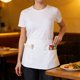 thumbnail image 4 of Waterproof Waist Aprons For Servers Restaurant Hotel Kitchen Half Aprons Work Aprons With Pockets Durables Uniform Aprons, 4 of 6