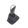 thumbnail image 3 of For Skoda Fabia Mk1 1999 2000 2001 2002 2003 2004 2005 2006 2007 2008 Car-styling 5 Speed Gear Stick Shift Knob Leather Boot, 3 of 4