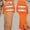 Orange, variant on absuyy Womens Flat Sandals Square Toe Sliders with Rhinestone Straps, Casual Glam Slide Sandals Lightweight Comfortable Walking Shoes White,Size 5.5