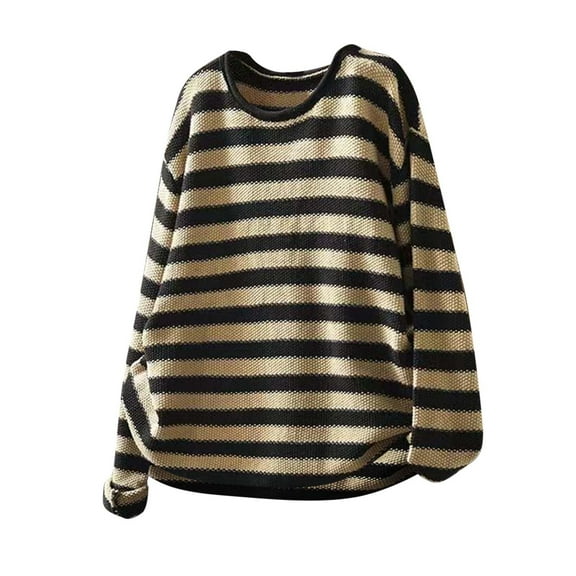 Felirenzacia Womens Sweatshirts Crew Neck Long Sleeve Shirts Loose Casual Fall Fashion Sweaters