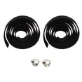 thumbnail image 3 of Bike Handlebar Tape, Cycling Handle Wraps Easy Clean Shock Absorption Antislip With Silver Handle Plug For Mountain Bike, 3 of 8