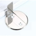 thumbnail image 3 of Eigraketly Tope de puerta, componente modificado, para el hogar, Hotel, oficina, pequeño bloque anticolisión, tope para puertas, herrajes para Herramientas y ferretería Plata, 3 of 6