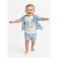 thumbnail image 4 of Spider-Man, Baby Boy Three-Piece Set, Spidey Palms, Sizes 0-24M, 4 of 7
