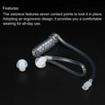 thumbnail image 5 of Replacement Coil Tube Clear Acoustic Tube for Two Way Radio Earpiece and Headset, 5 of 5